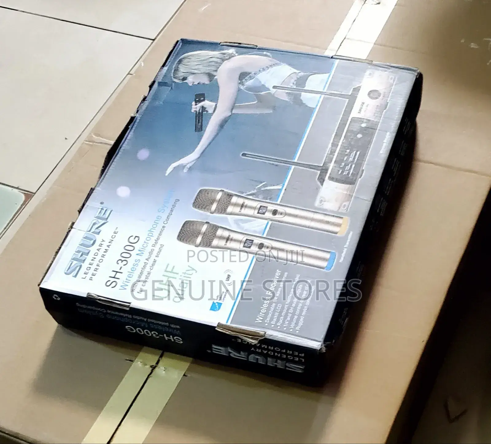 Shure Proffesional Microphones / Double / Wireless