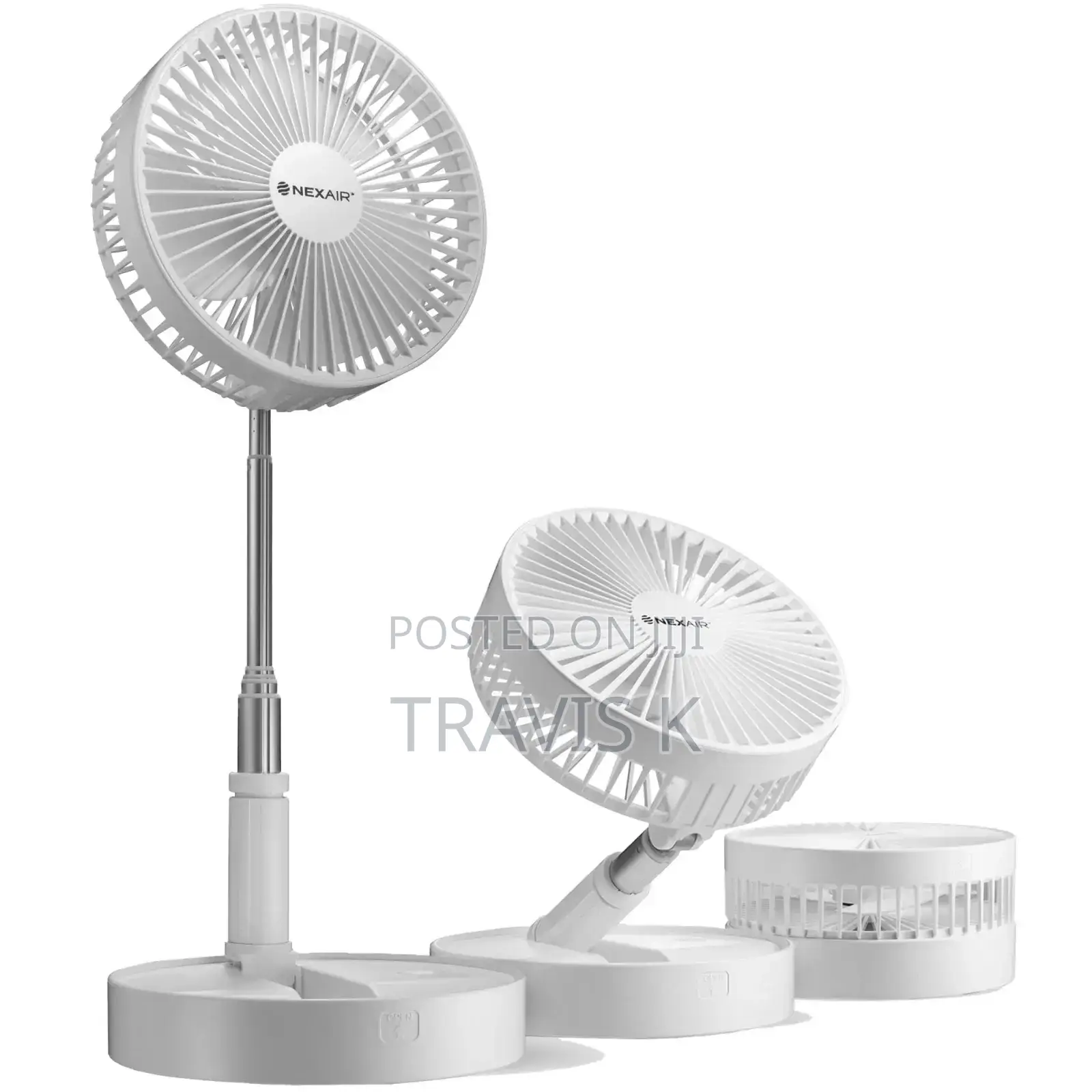 Foldable Rechargeable Cooling Fan