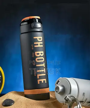 PH Plastic Motivational Water Bottle