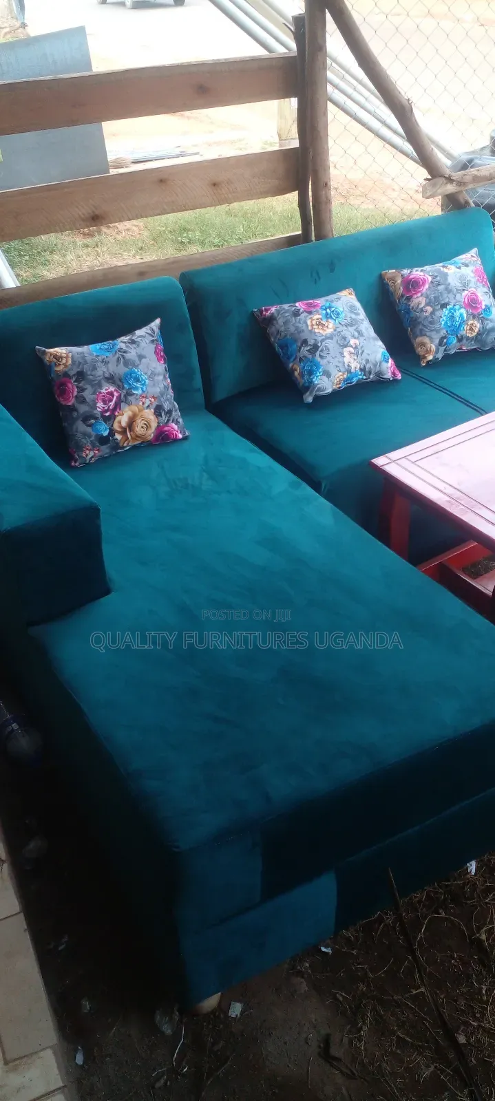 Customizable L Sofa Set