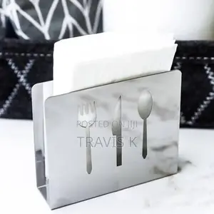 Serviettes Holder- Silver