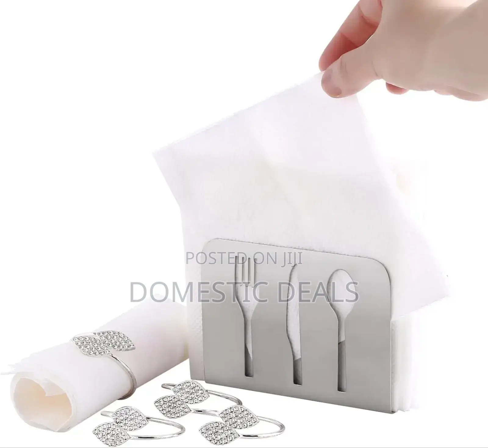 Stainless Steel Napkins Holder
