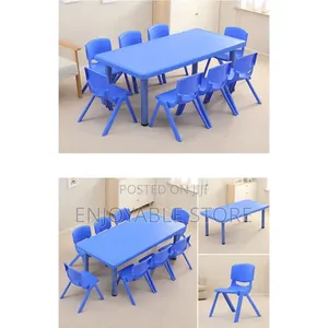 Set of Plastic Baby(Kids) Table and Chairs