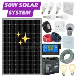 50W Solar System Full Kit / German Solar