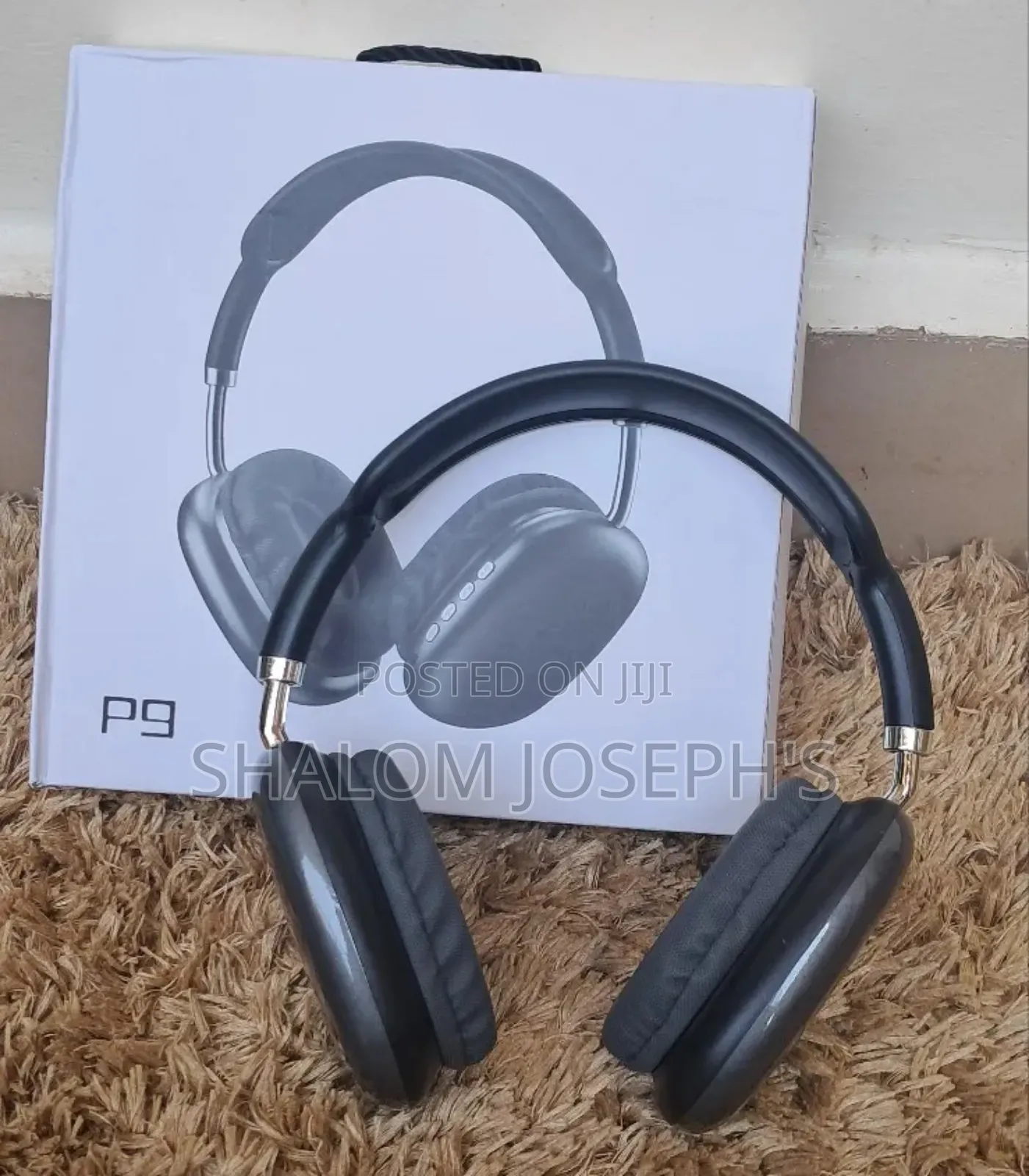 P9 Wireless Headphones - Black