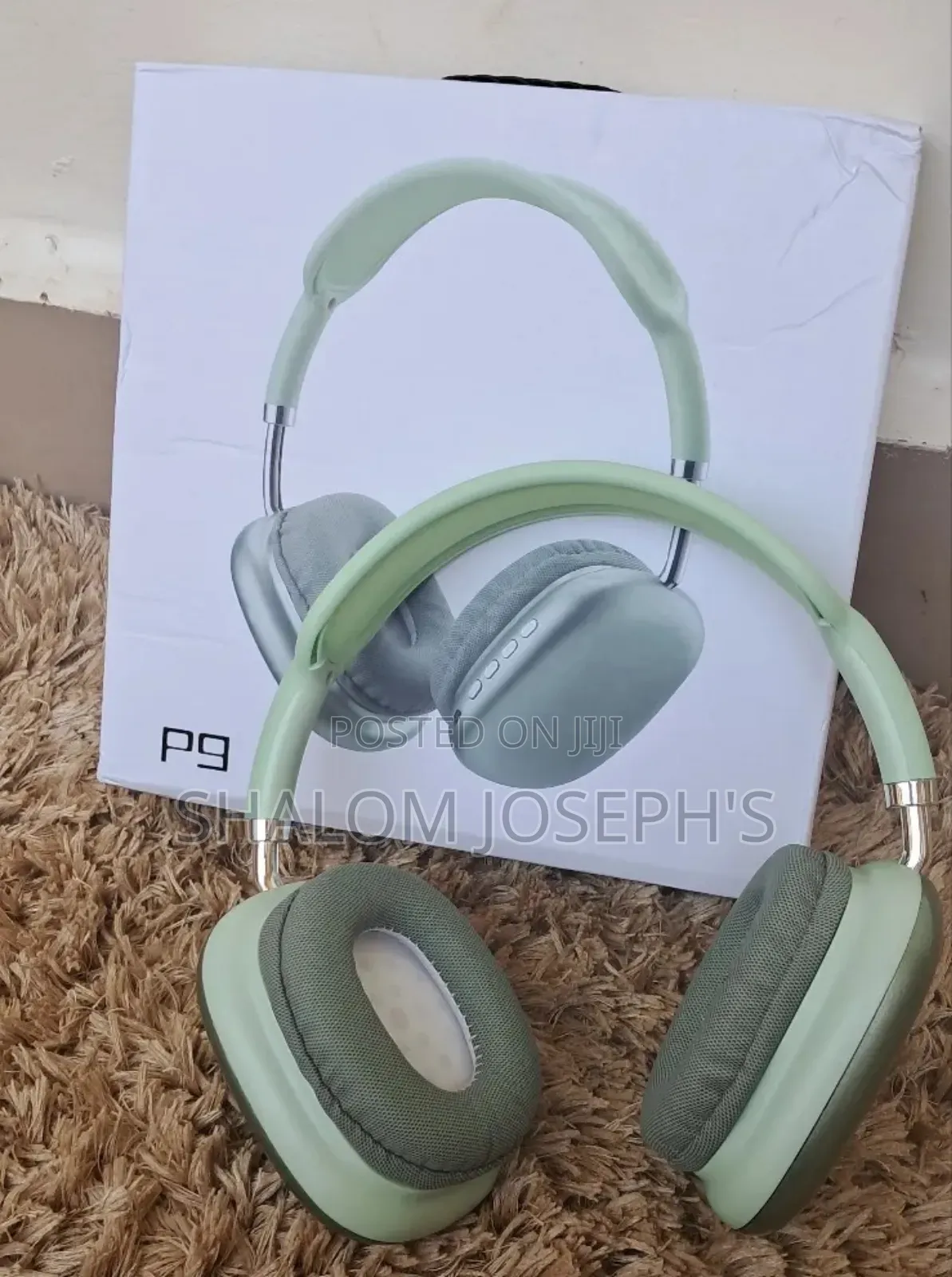P9 Wireless Headphones- Green