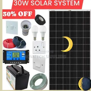 30W Solar System Full Kit / Baku