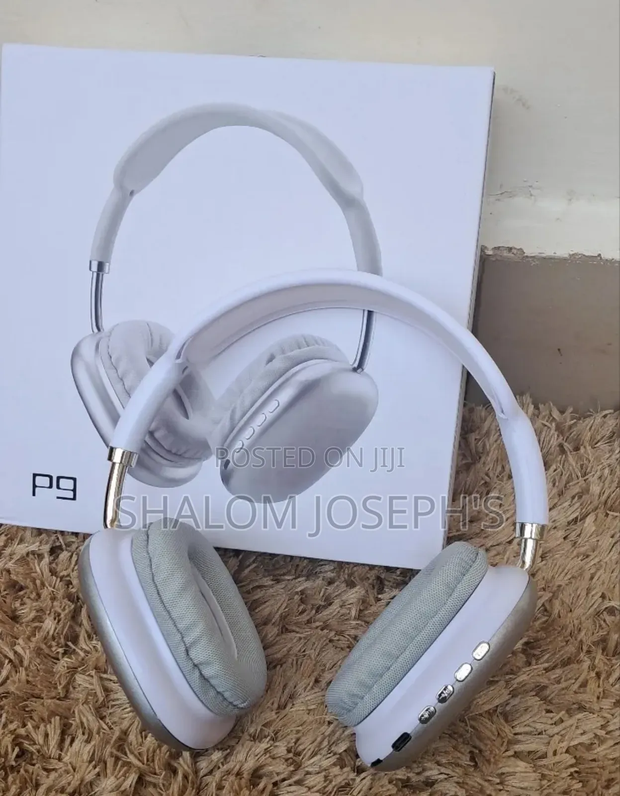 P9 Wireless Headphones- Grey
