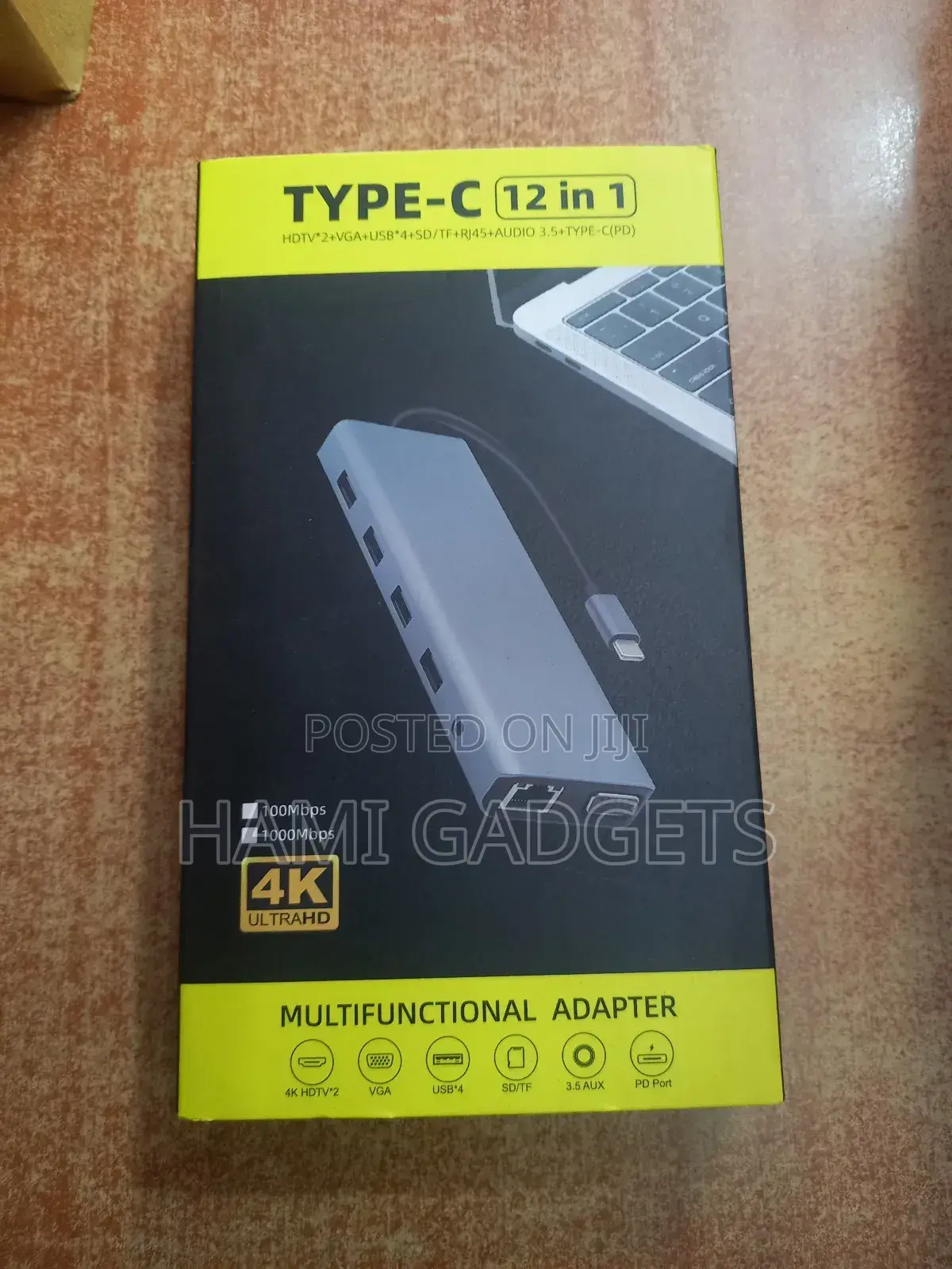 Type C to HDMI 12 in 1 Hub