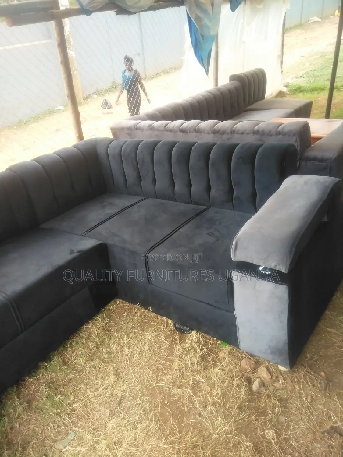 Black Sofa