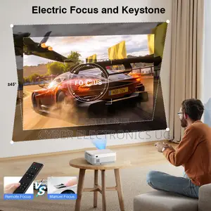 Portable Smart Projector With Wifi and Bluetooth and Cast