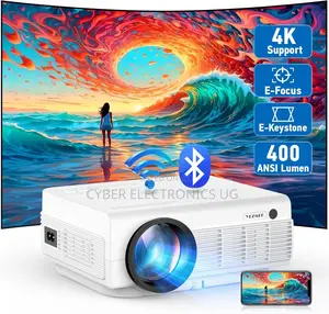 Photo - Portable Smart Projector With Wifi and Bluetooth and Cast