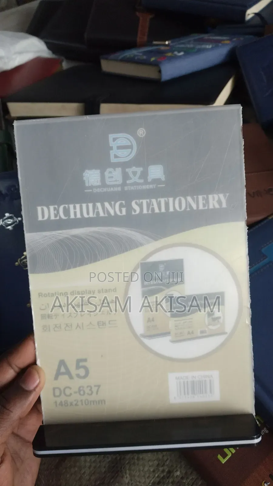 Table Menu A5