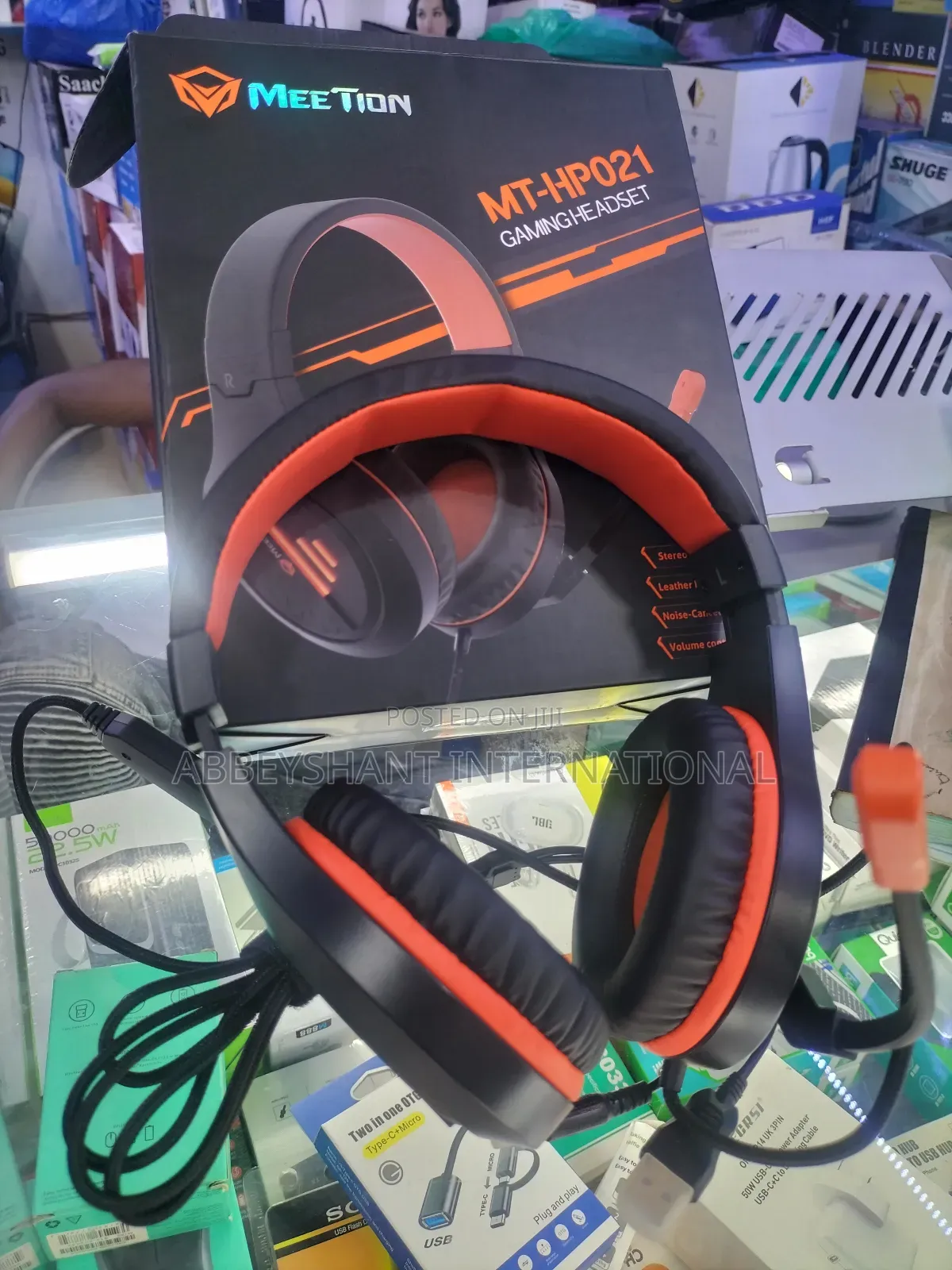Gaming Headphones Meetion Illuminated Gaming Headset With Microphone
