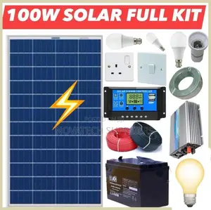 100W Solar Energy System Full Kit Kj