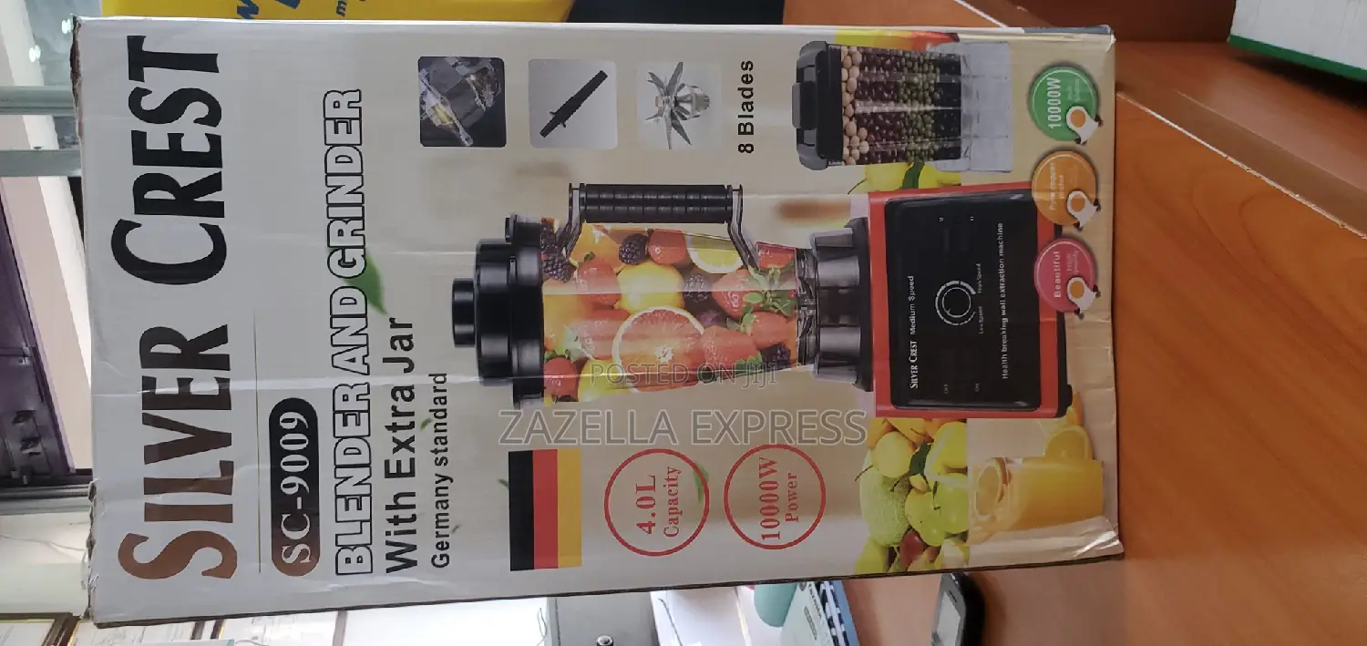 New Silver Crest 4L Commercial Blender