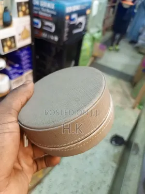 Small, Round Travel Jewelry Box.