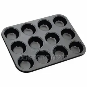 12 Hole Muffin Cupcake Baking Tray