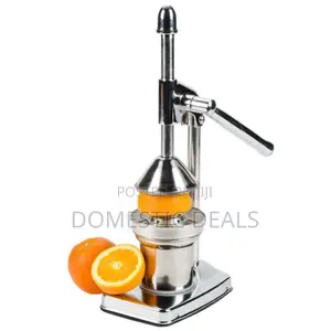 Stainless Steel Manual Lever Press Orange Citrus Juicer