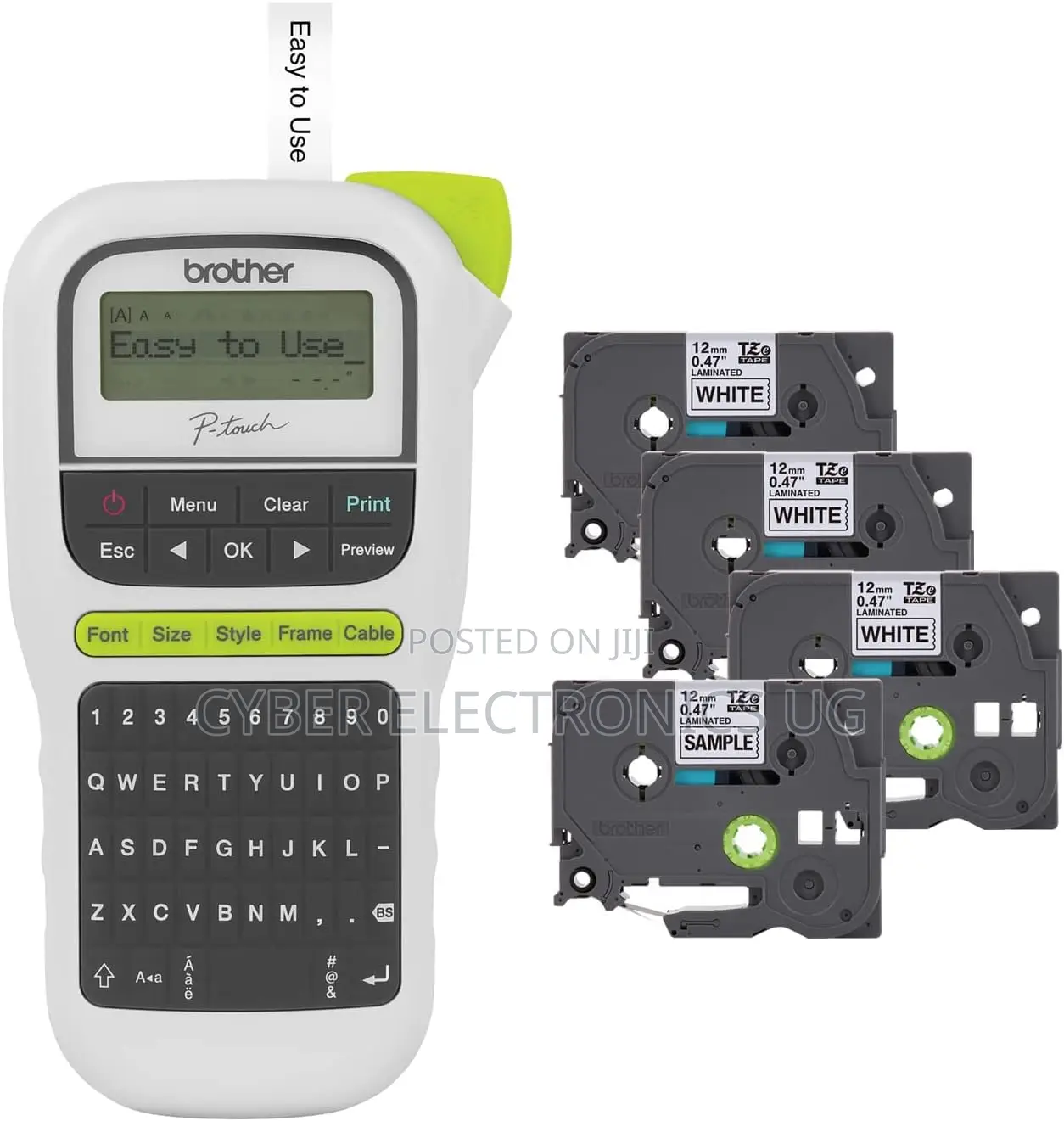 Brother P-Touch, PTH110BP, Easy Portable Label Maker Bundle