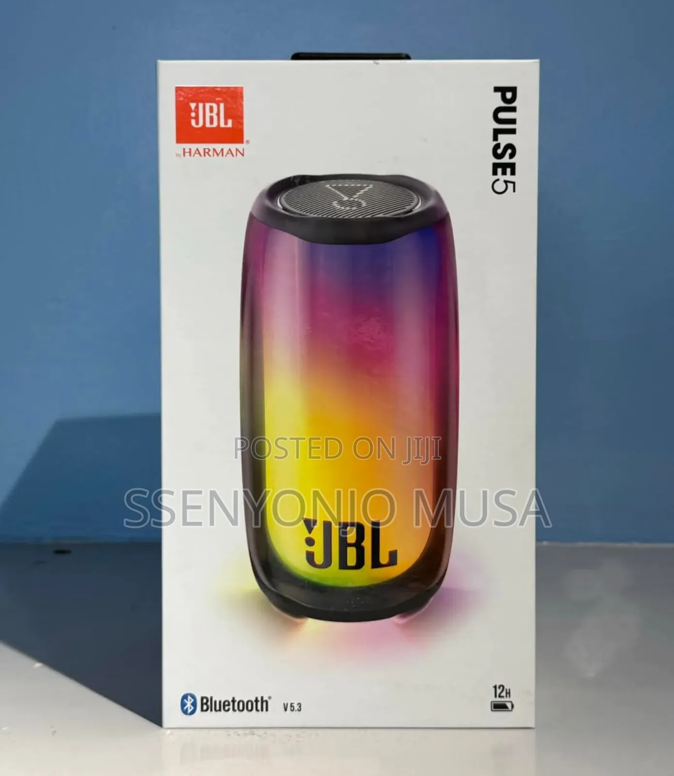 JBL Pulse 5 Portable Bluetooth Speaker - 20w, Waterproof.
