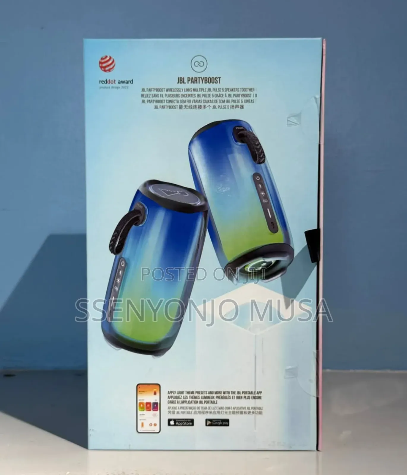 JBL Pulse 5 Portable Bluetooth Speaker - 20w, Waterproof.