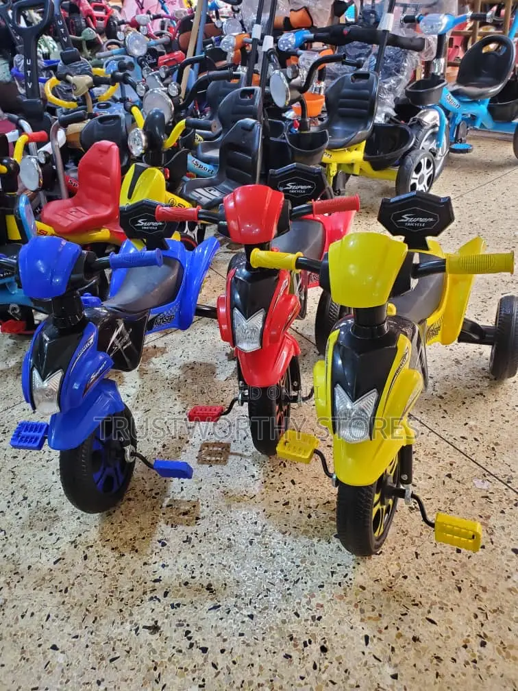 3 Wheels Musical Kids Tricycles 1-4yrs