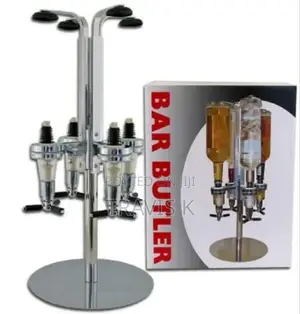 4 Bottle Bar Butler Liquor Dispenser