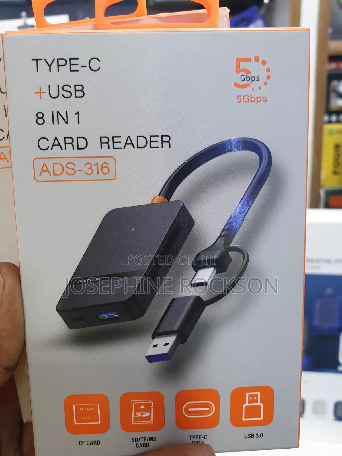 Type C +USB 3.0 Card Reader