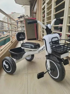 3 Wheels Children Tricycle With a Basket