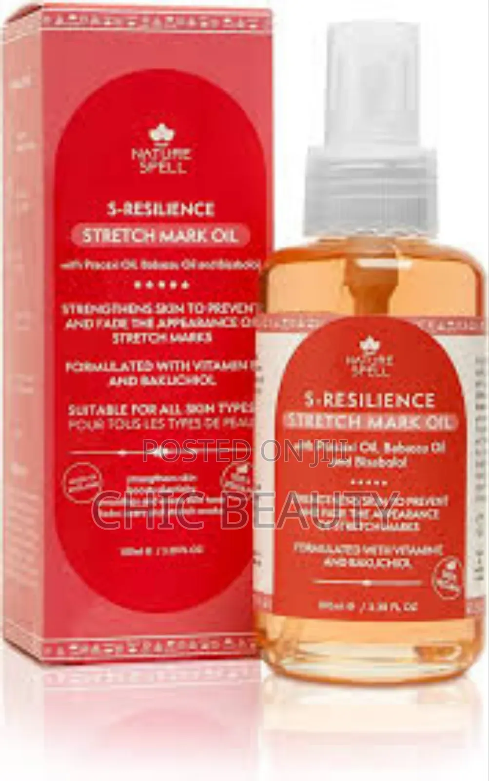 Nature Spell Stretch Marks Oil 100ml