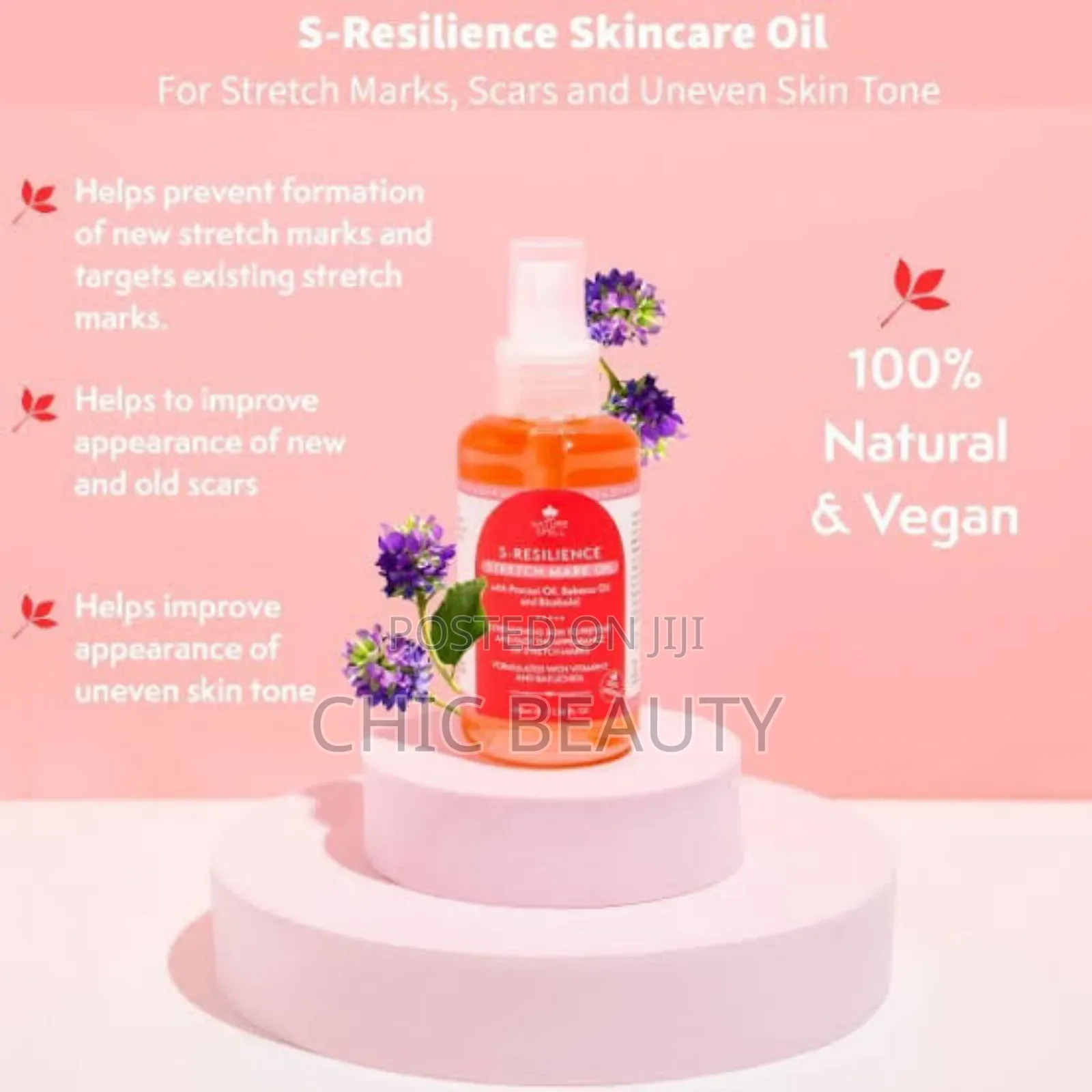 Nature Spell Stretch Marks Oil 100ml
