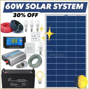 60W Solar System Full Package/ Powerlast