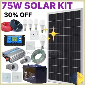 75W Solar Energy System Full Kit / German Technology