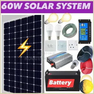 60W Solar Power System Package / Lesion