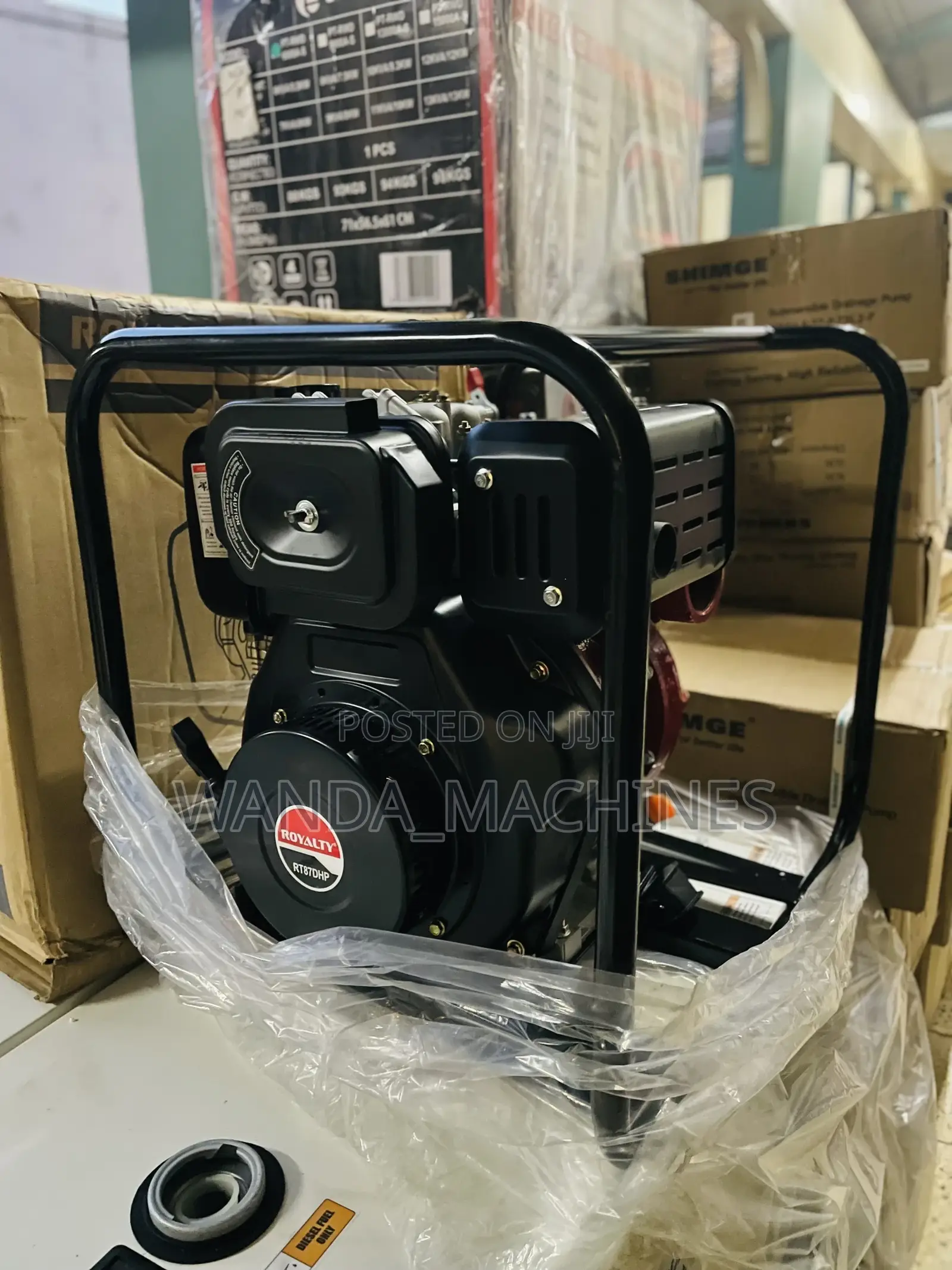 Diesel Water Pump 3inch (High Pressure Fire Pump)