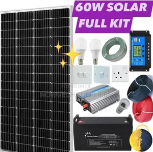 60W Solar System Full Kit / Montre