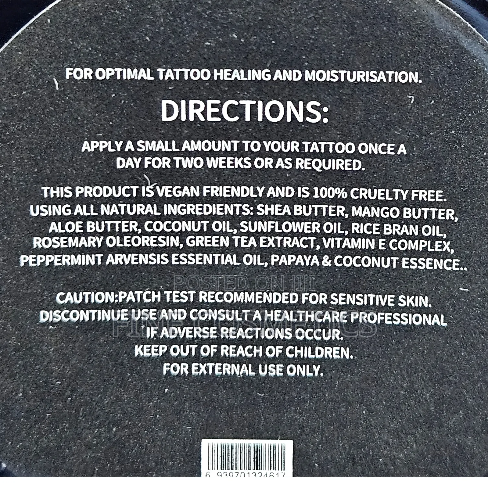 TATTOO AFTER CARE CREAM | Heals, Protect + Rejuvenate Tattoo