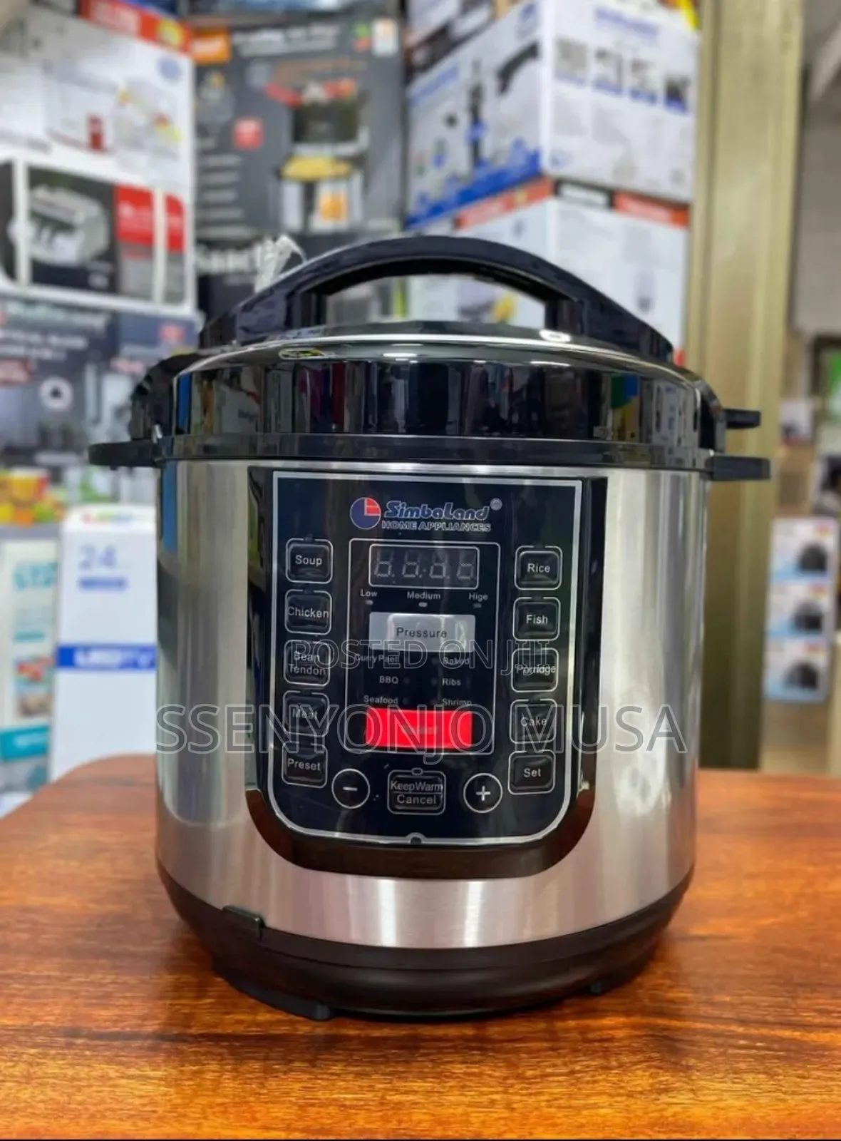 Simbland Electric Pressure Cooker - 7.0l, 14-in-1, 1000watts, Multi.