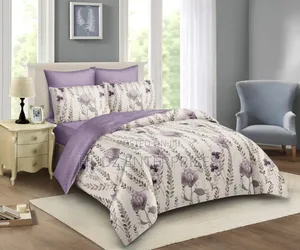 4pc Duvet 6x6 Purple and Other Color
