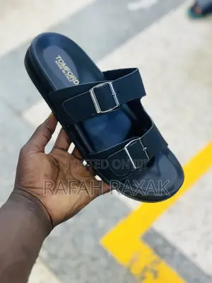 Original Men’S Luxury Tomford Double Strap Leather Sandals