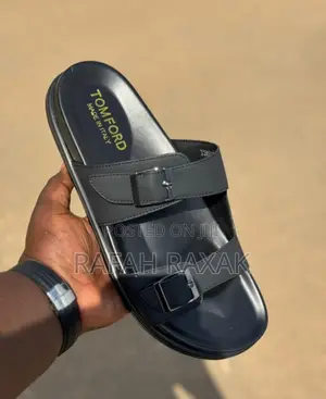 Original Men’S Luxury Tomford Double Strap Leather Sandals