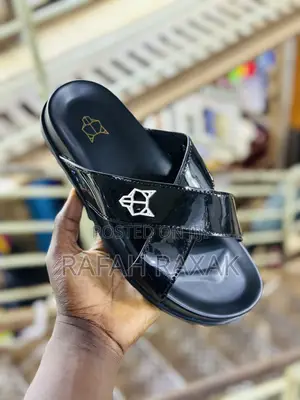 Original Men’S Naked Wolfe Luxury Cross Shinny Sandals