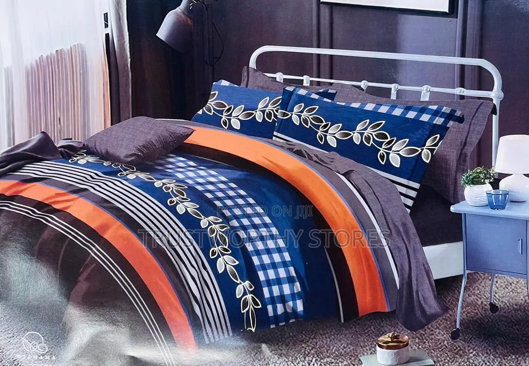 3pc Floral Cotton Bedspread - 5x6 and 6x6