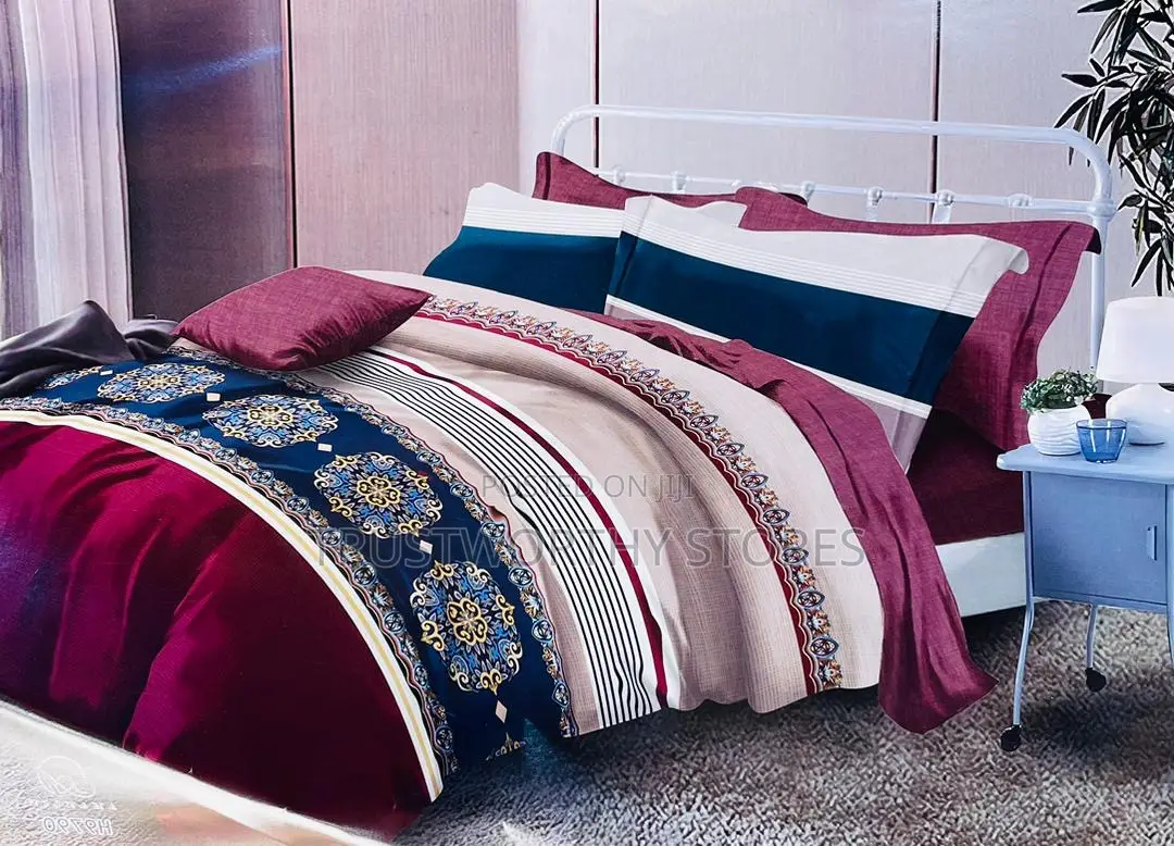 3pc Floral Cotton Bedspread - 5x6 and 6x6