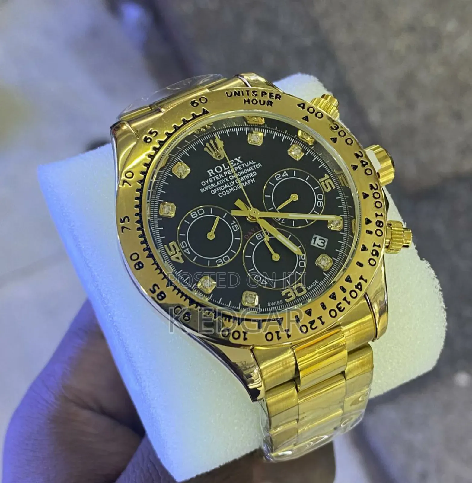 Golden Rolex Watch