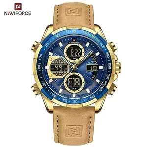 Brown Naviforce Watch