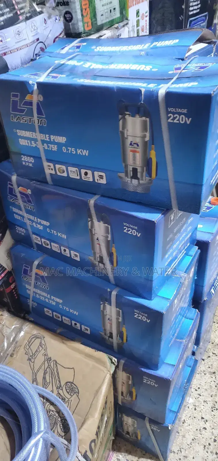 Submersible Deep Well Water Pump 100feet 32meters