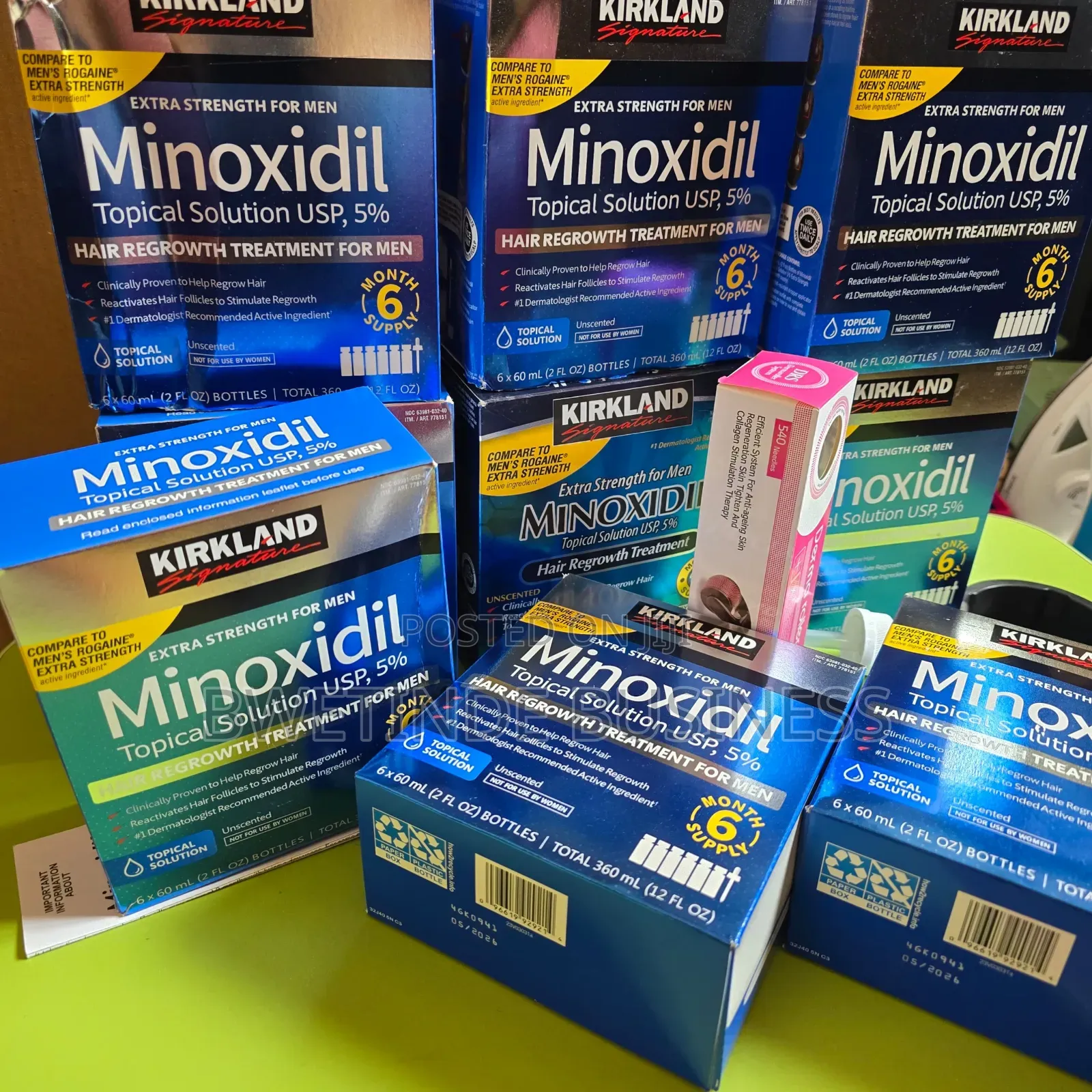 Minoxidil 5% Extra Baldness Hair Loss Treatment for Men