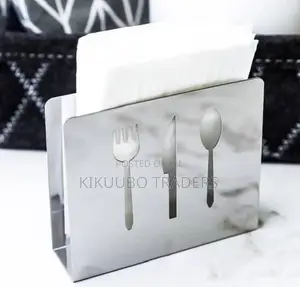 Serviettes Holder- Silver